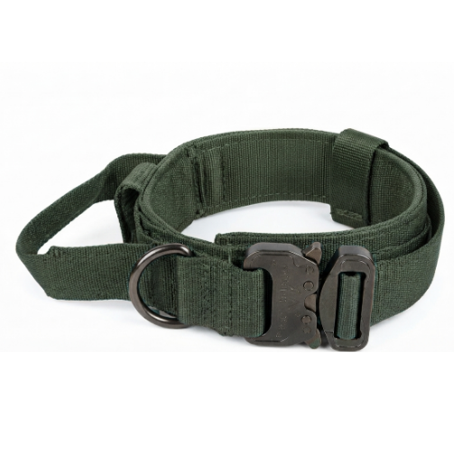 Collar Táctico para Perros con Hebilla Metálica